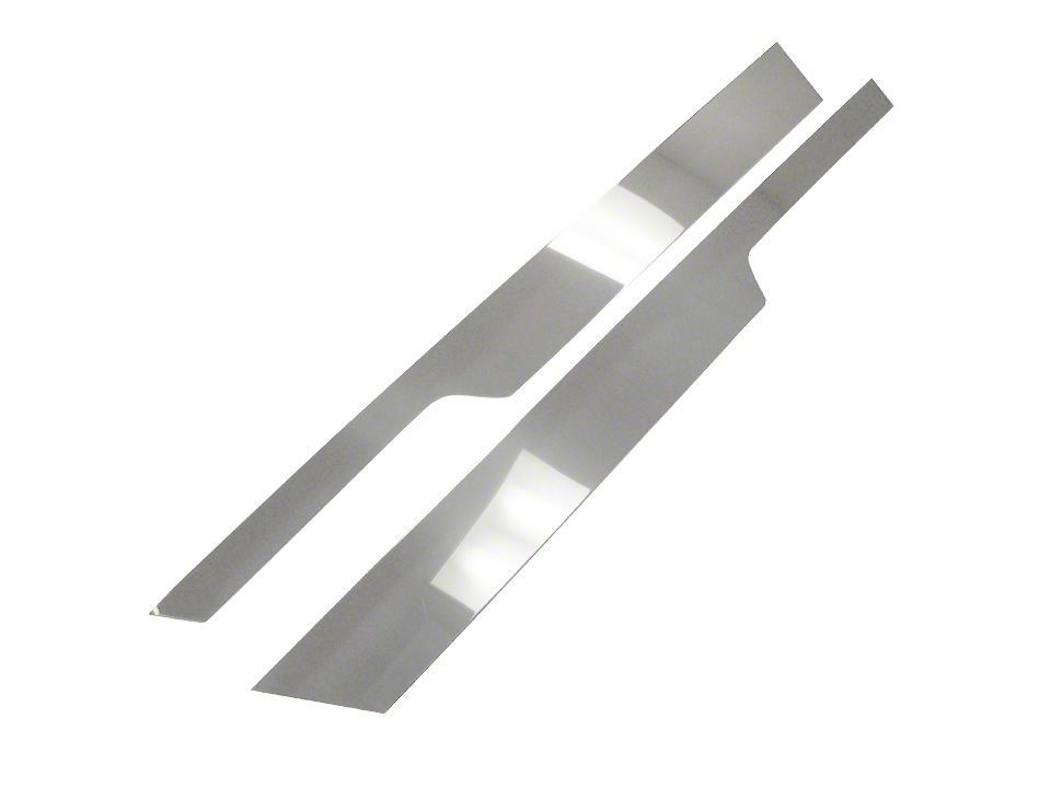 Jeep Wrangler Rocker Panel Set; Stainless Steel (9706 Jeep Wrangler TJ