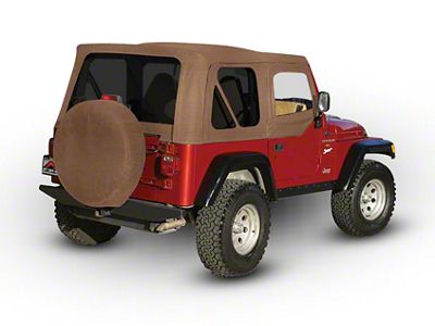 Sailcloth Replacement Top; Spice Denim (97-06 Jeep Wrangler TJ, Excluding Unlimited)