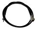 Speedometer Cable; Lower (87-92 Jeep Wrangler YJ w/ Speed Control)