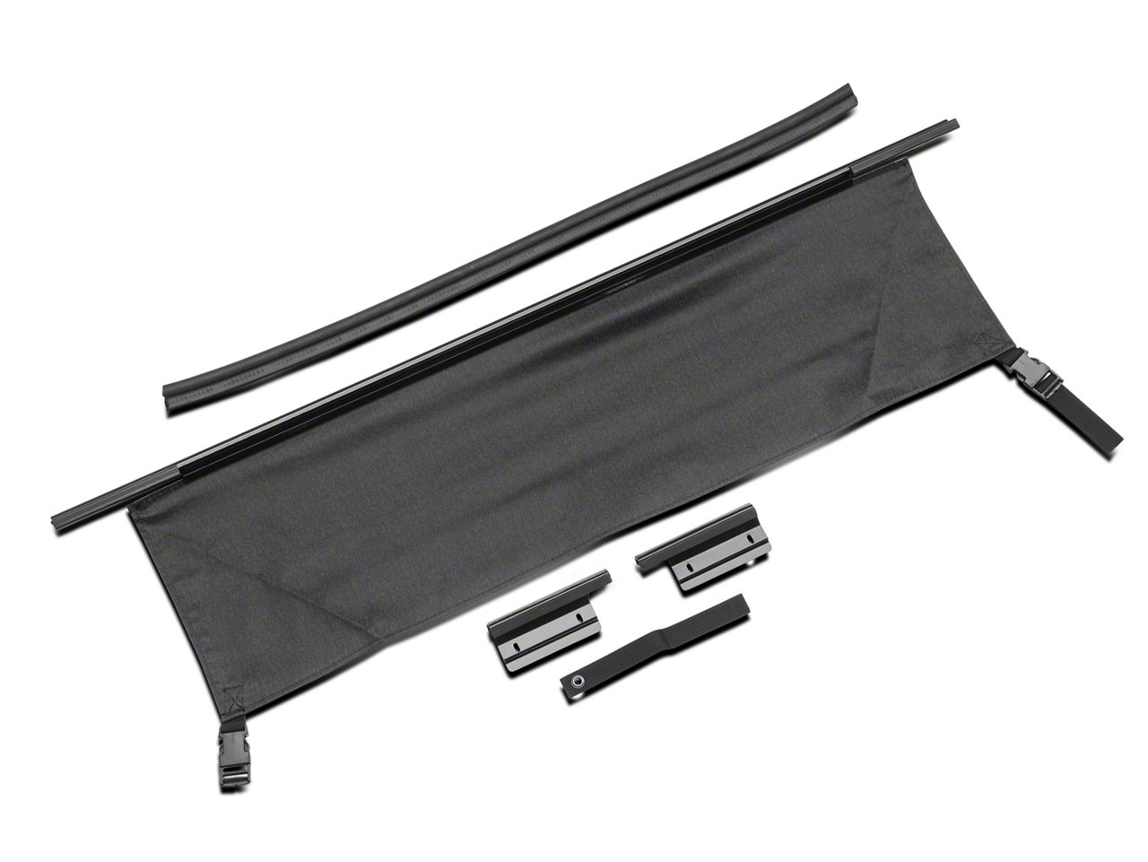 Jeep Wrangler Tailgate Bar And Tonneau Cover Kit 87 06 Jeep Wrangler Yj Tj