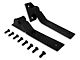 Tailgate Hinges; Black Stainless (87-95 Jeep Wrangler YJ)