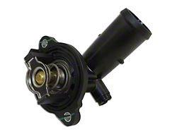 Thermostat and Housing; 203 Degree (12-18 3.6L Jeep Wrangler JK)