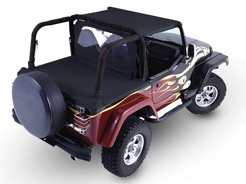 Jeep Wrangler Tonneau Cover Black Diamond (9706 Jeep Wrangler TJ