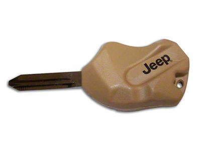 Transponder The Rock Key; Tan (99-01 Jeep Cherokee XJ)