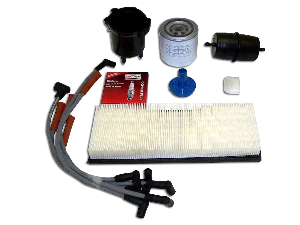 Jeep Wrangler Ignition Tune Up Kit (87-90 2.5L Jeep Wrangler YJ)