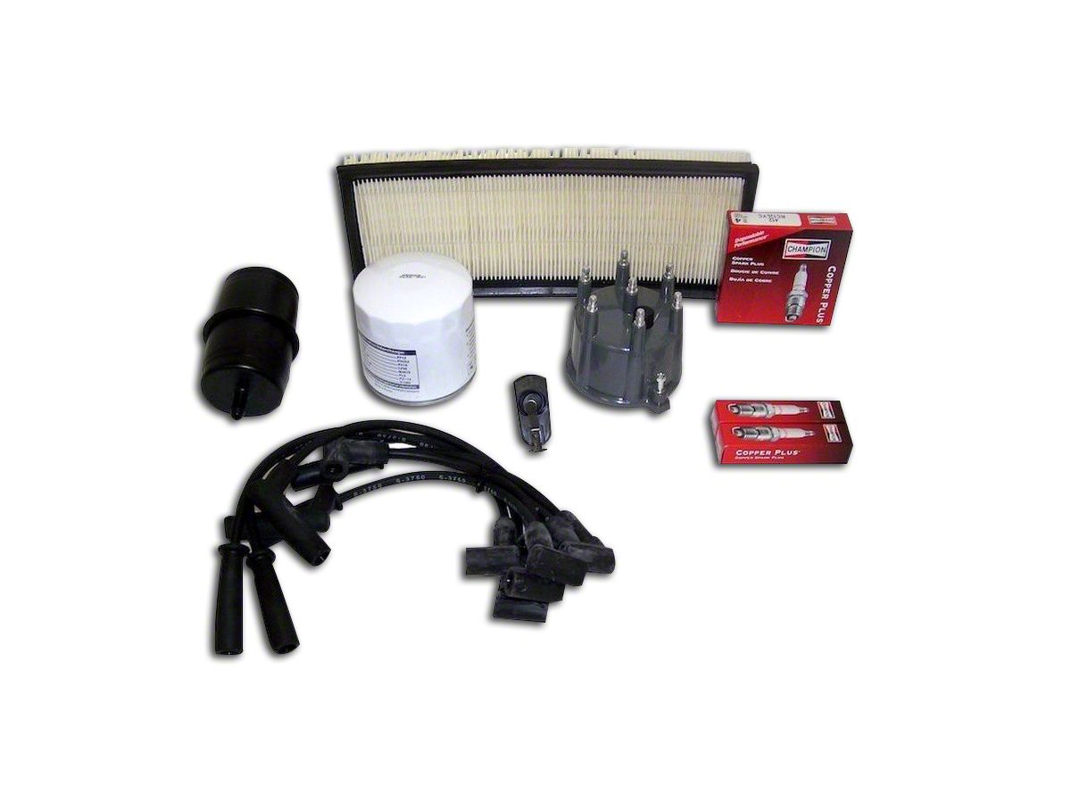 Jeep Wrangler Ignition Tune Up Kit (91-93  Jeep Wrangler YJ)