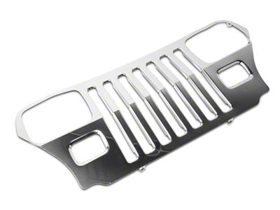 Overlay Grille with Headlight Bezels (87-95 Jeep Wrangler YJ)
