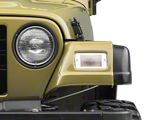 Parking Light Kit; Clear (97-06 Jeep Wrangler TJ)