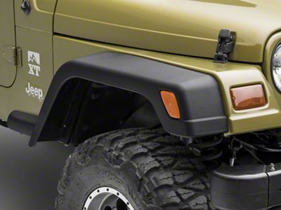 Wide Fender Flares w/ Extensions (97-06 Jeep Wrangler TJ)