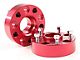 Alloy USA 1.75-Inch Red Aluminum Wheel Spacers (07-18 Jeep Wrangler JK)