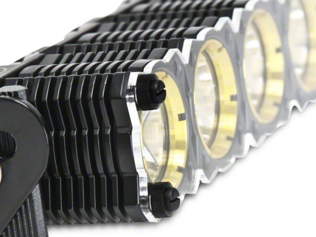 KC HiLiTES 20-Inch KC Flex Array LED Light Bar Shield; Clear