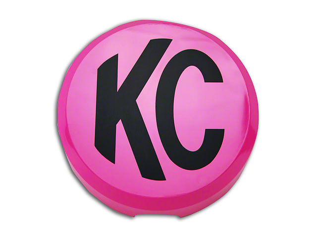 KC HiLiTES 6 Inch Daylighter/Slimlite Cover; Pink