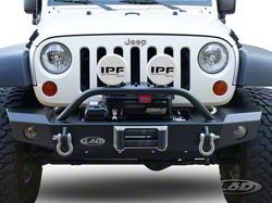 Body Armor 4x4 Wrangler Front Bumper JK-19531 (07-18 Wrangler JK ...