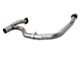 AFE 2 to 2.50-Inch Twisted Steel Y-Pipe; Stainless Steel (12-18 3.6L Jeep Wrangler JK 4-Door)