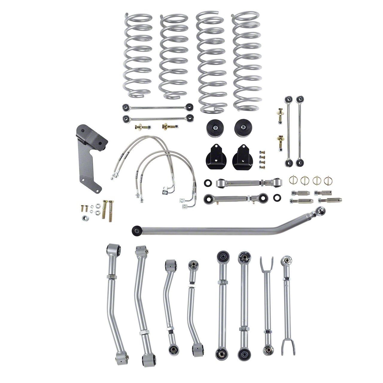 Rubicon Express 3.50-Inch Super-Flex Suspension Lift Kit (07-18 Jeep Wrangler JK 4-Door)