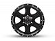 ICON Alloys Shield Satin Black Wheel; 17x8.5 (07-18 Jeep Wrangler JK)