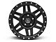 ICON Alloys Six Speed Satin Black Wheel; 17x8.5 (18-24 Jeep Wrangler JL)
