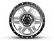 ICON Alloys Six Speed Satin Black Machined wheel; 17x8.5 (07-18 Jeep Wrangler JK)