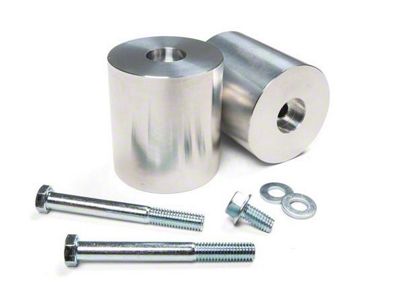 JKS Manufacturing 3-Inch Aluminum Front Bump Stop Extension Kit (84-01 Jeep Cherokee XJ)