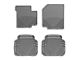 Weathertech All-Weather Front Rubber Floor Mats; Gray (87-95 Jeep Wrangler YJ)