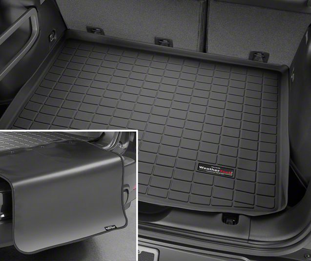 Weathertech Jeep Wrangler DigitalFit Cargo Liner With Bumper Protector ...