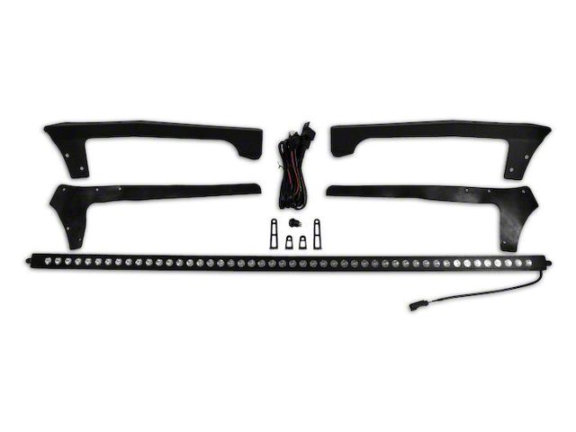 50-Inch LED Light Bar with Roof Mounting Brackets (07-18 Jeep Wrangler JK)