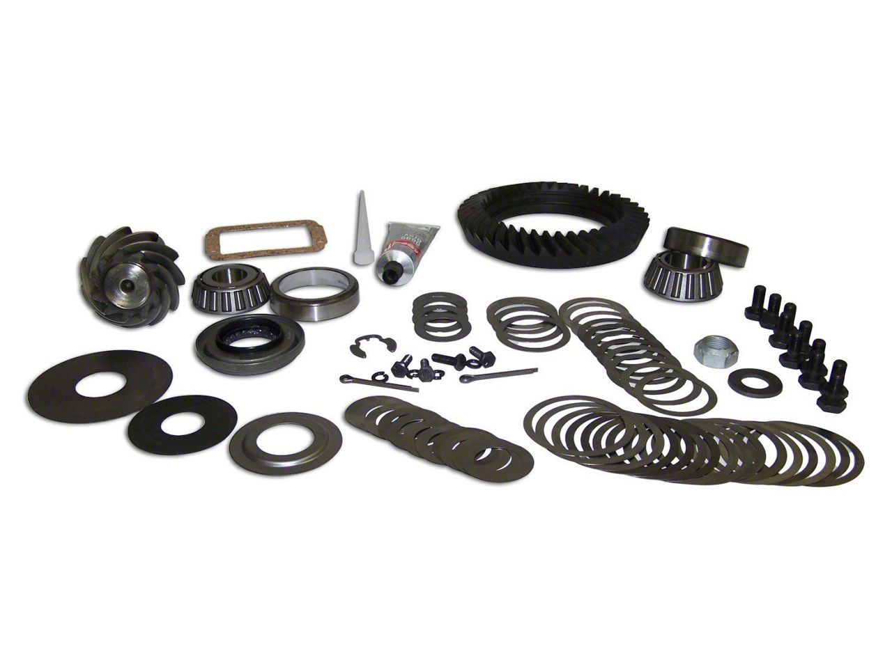 Jeep Wrangler Dana 30 Front Axle Ring and Pinion Gear Kit; 3.55 Gear Ratio (8795 Jeep Wrangler YJ)