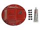 Dana 35 Rear Axle Heavy Duty Rear Differential Cover; Red (87-07 Jeep Wrangler YJ, TJ & JK)