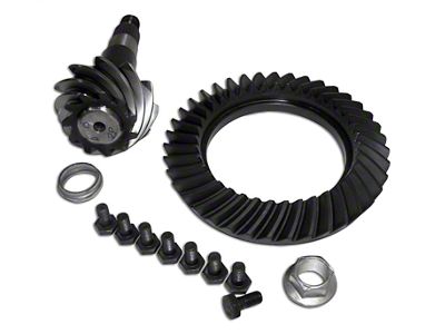 Dana 35 Rear Axle Ring and Pinion Gear Kit; 3.55 Gear Ratio (87-07 Jeep Wrangler YJ, TJ & JK)
