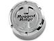Rugged Ridge 17x9 Aluminum Wheel Center Cap; Silver (07-22 Jeep Wrangler JK & JL)