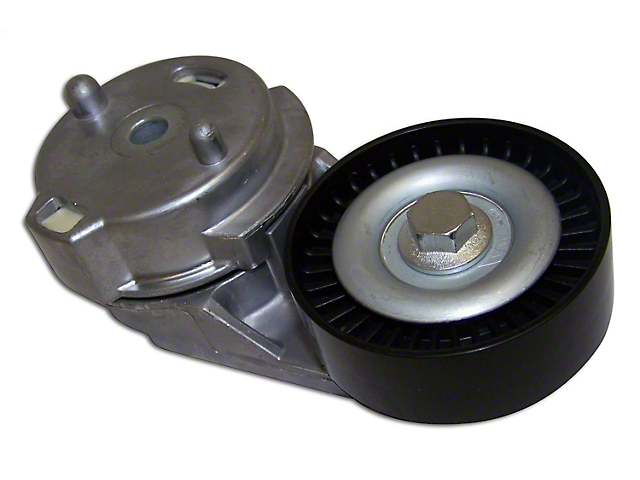 Accessory Drive Belt Tensioner with Idler Pulley (07-11 3.8L Jeep Wrangler JK)