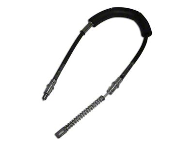 Rear Emergency Brake Cable; Driver Side; 32-3/4-Inch (87-90 Jeep Wrangler YJ w/ Rear Disc Conversion)