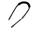 Rear Emergency Brake Cable; Driver Side; 32-3/4-Inch (87-90 Jeep Wrangler YJ w/ Rear Disc Conversion)