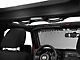 Rugged Ridge Rear Dual Grab Strap; Black (07-18 Jeep Wrangler JK 4-Door)