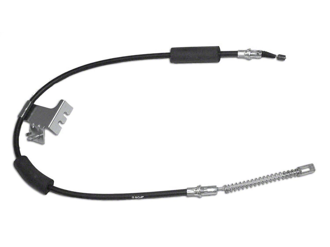 Jeep Wrangler Parking Brake Cable; Rear Driver Side (0306 Jeep