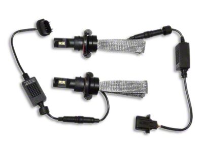 LED Headlight Bulbs; H13 (07-18 Jeep Wrangler JK)