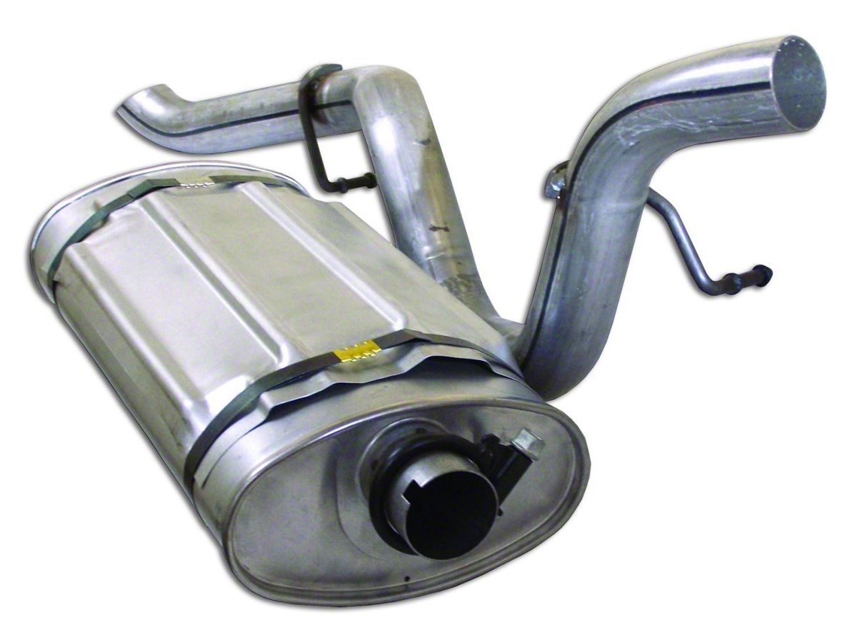 Jeep Wrangler Replacement Muffler and Tailpipe (97-98  Jeep Wrangler TJ)