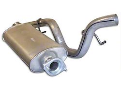 Replacement Muffler and Tailpipe (1/24/00-04 4.0L Jeep Wrangler TJ)