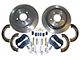 Service Disc Brake Rotor and Pad Kit; Rear (03-06 Jeep Wrangler TJ w/ Rear Disc Brakes)