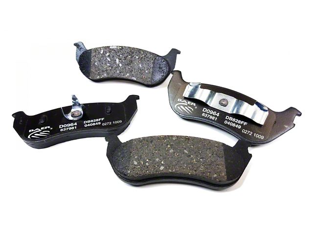 Baer Sport Ceramic Matrix Brake Pads; Rear Pair (2003 Jeep Wrangler TJ)