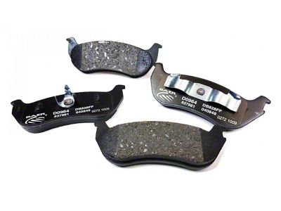 Baer Sport Ceramic Matrix Brake Pads; Rear Pair (2003 Jeep Wrangler TJ)