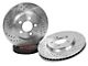 Baer Sport Drilled and Slotted Rotors; Rear Pair (04-06 Jeep Wrangler TJ)