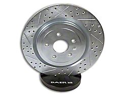 Baer Sport Drilled and Slotted Rotors; Front Pair (99-06 Jeep Wrangler YJ & TJ)