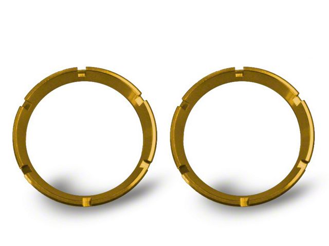 KC HiLiTES KC Flex Series Bezel Ring; Gold