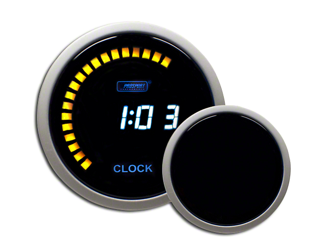 Prosport 52mm Performance Series Digital Clock; Blue (Universal; Some Adaptation May Be Required)