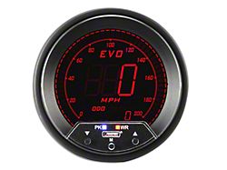Prosport 80mm Premium EVO Series Speedometer; 85mm (Universal; Some Adaptation May Be Required)
