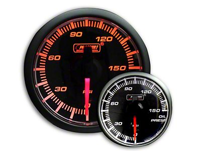 Auto Meter Jeep Wrangler Oil Pressure Gauge with Jeep Logo; Electrical  880240 (Universal; Some Adaptation May Be Required) - Free Shipping