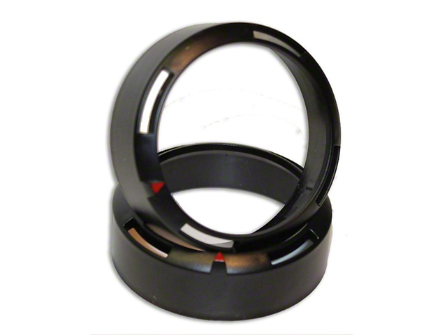 Prosport 60mm Premium Series Bezel Cover; Black (Universal; Some Adaptation May Be Required)