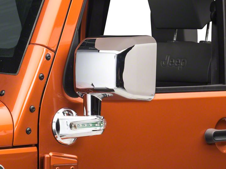 How to Install Rugged Ridge Chrome LH Mirror w/ LED Turn Signal