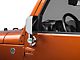 Rugged Ridge Door Mirror with LED Turn Signal; Driver Side; Chrome (07-18 Jeep Wrangler JK)